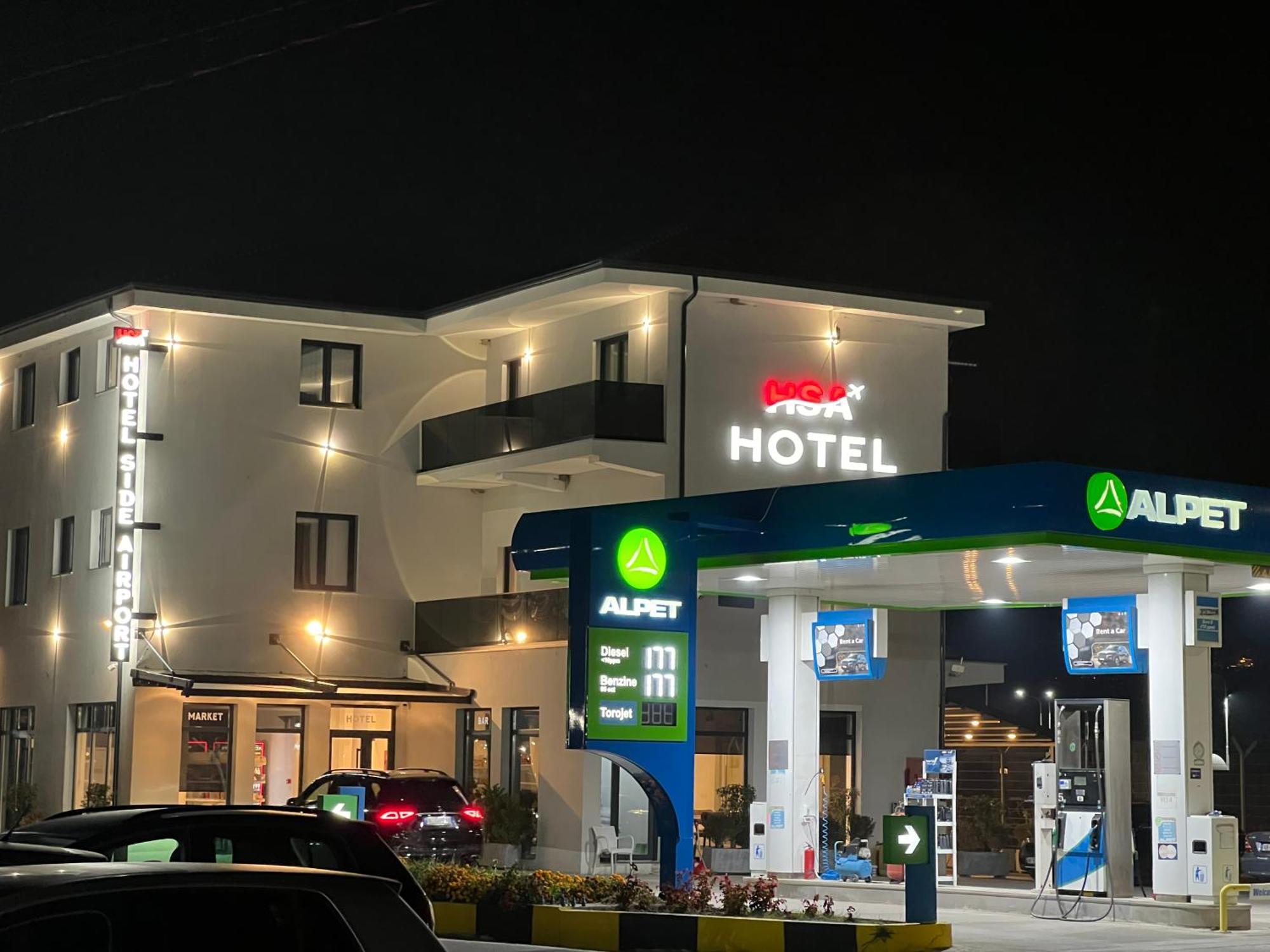 Side Airport Hotel Krujë Exterior foto